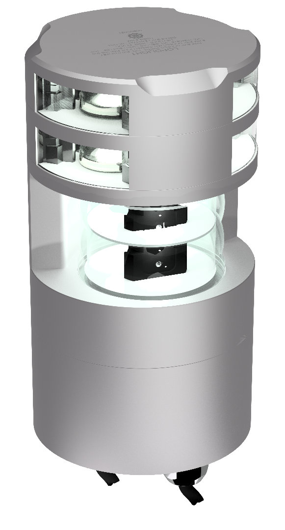 6nm Masthead, Dbl + 3nm 360° White, Dbl, silver 6nm Masthead, Dbl + 3nm 360° White, Dbl, silver